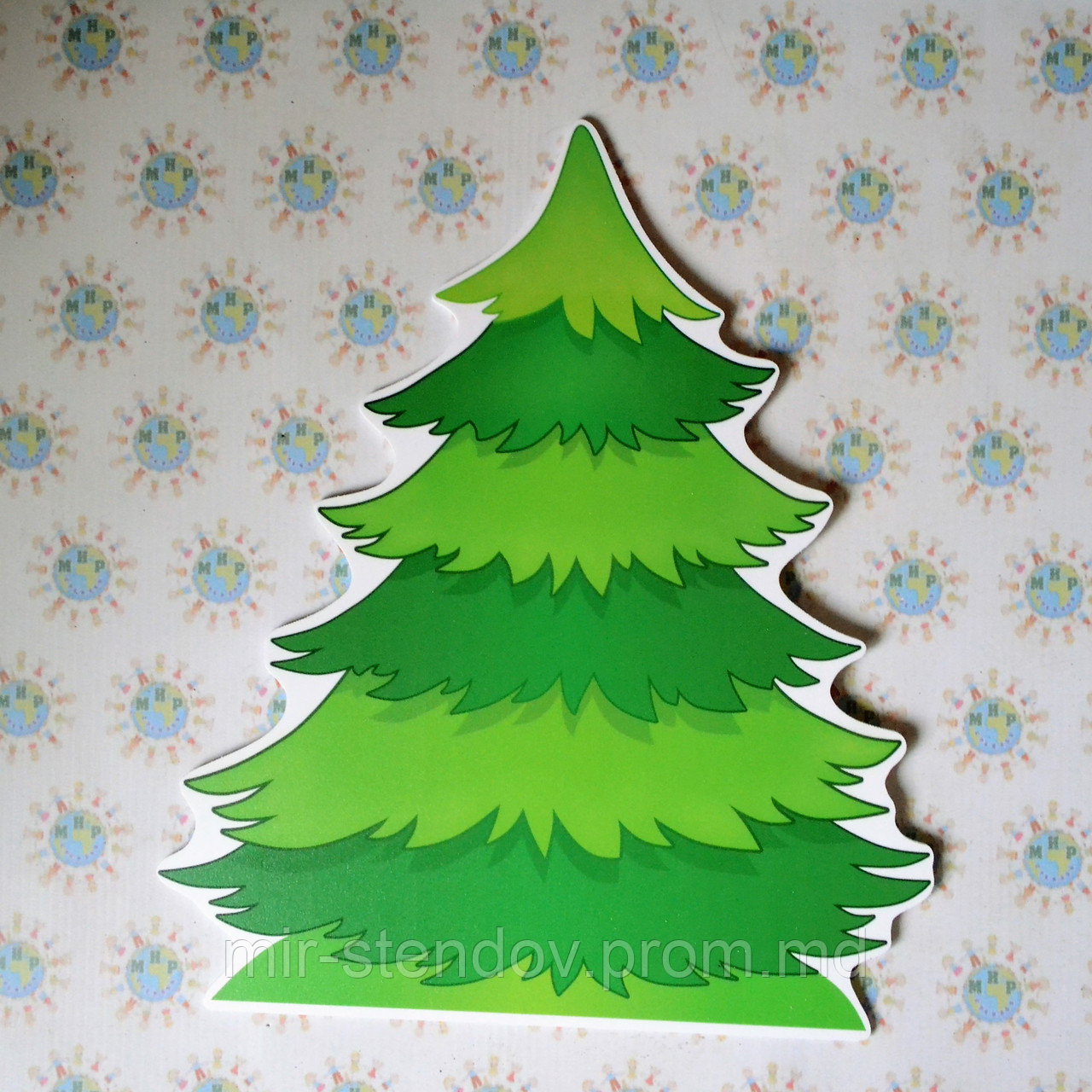 Ель. Настенная декорация для детского сада., фото 1