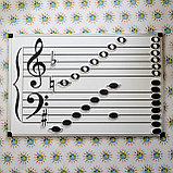 Доска для учителей музыки 70х50 см, фото 2