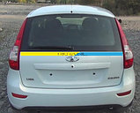 Наклейка на авто под стекло Украина, фото 2