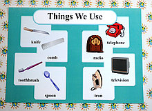 Houseware. Плакат для кабинета английского языка.