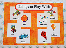 TOYS. Стенд для кабинета английского языка.