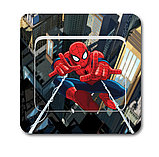 Наклейка на выключатель Человек Паук, фото 2