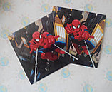 Наклейка на выключатель Человек Паук, фото 3