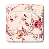 Наклейка на выключатель Розовая, фото 2