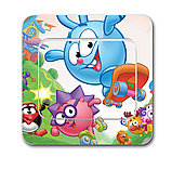 Наклейка на выключатель Смешарики 3, фото 2