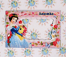 Магнитная рамка на холодильник Белоснежка