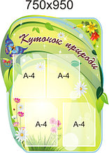 Уголок природы. Стенд для кабинета биологии