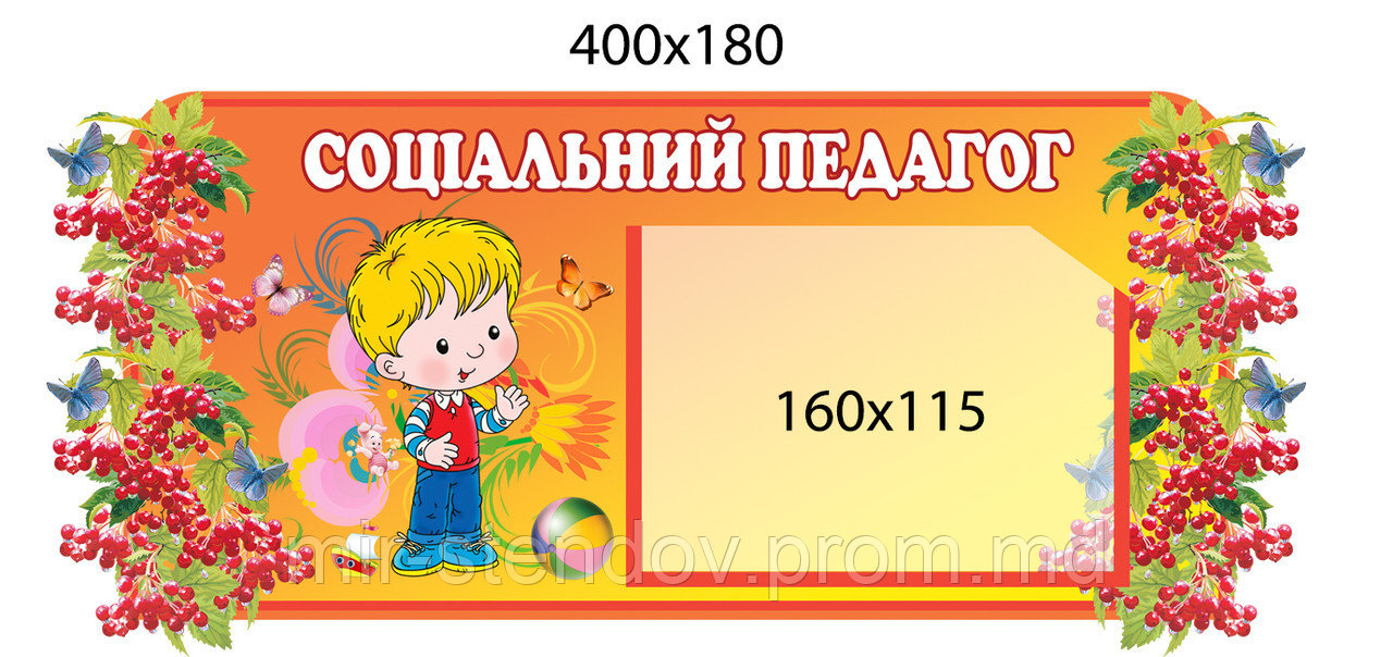 Табличка Социальный педагог, фото 1