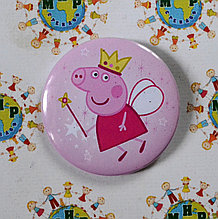 Значок металлический Пеппа Пиг