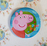 Значок металлический Пеппа Пиг, фото 4