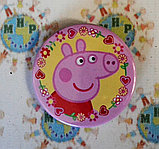 Значок металлический Пеппа Пиг, фото 6