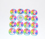 Значок с фото Выпускника, Яркий фон, фото 4