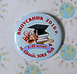 Значок Выпускник школы, фото 2