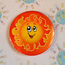 Значок Выпускник детского сада Солнышко