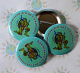 Значок сувенирный Черепашки нинзя с именем, фото 2