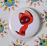 Значок металлический Котёнок Гав, фото 2