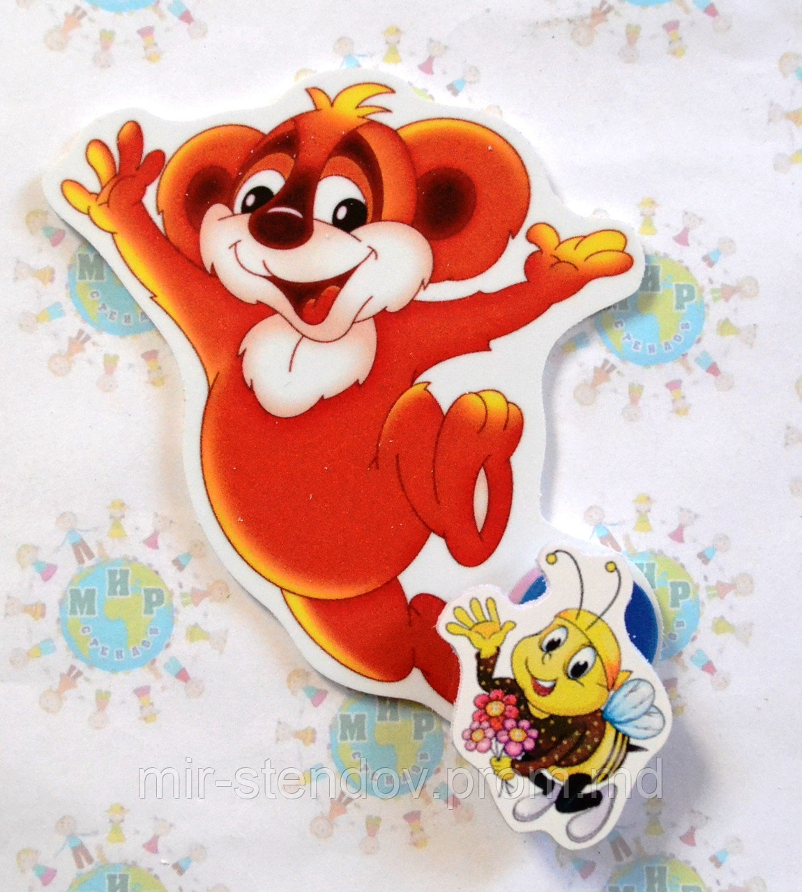 Магнитный стенд для крепления рисунка Веселун, фото 1