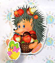 Магнитный стенд для крепления рисунка Ёжик