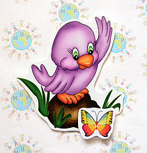 Магнитный стенд для крепления рисунка Птенчик