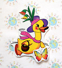 Магнитный стенд для крепления рисунка Уточка