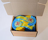 Значок Україна з розеткой, фото 2