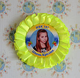 Значок с розеткой Салатовый, фото 2