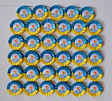 Значок Випускник з розеткой Україна. Стрічка на випускний, фото 2