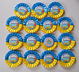 Лента Выпускник детского сада Струмочок. Значок с розеткой Символика, фото 2