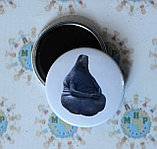 Ждун. Магнит сувенирный. Металлический, фото 2