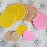 Фетр. Кружочки для изготовления канзаши, фото 4