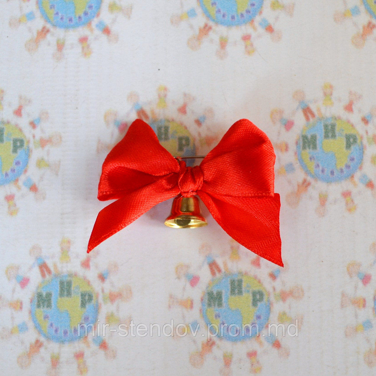 Колокольчик с бантиком на первое сентября, фото 1