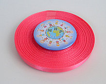 Лента атласная 6 мм Коралловая  8049