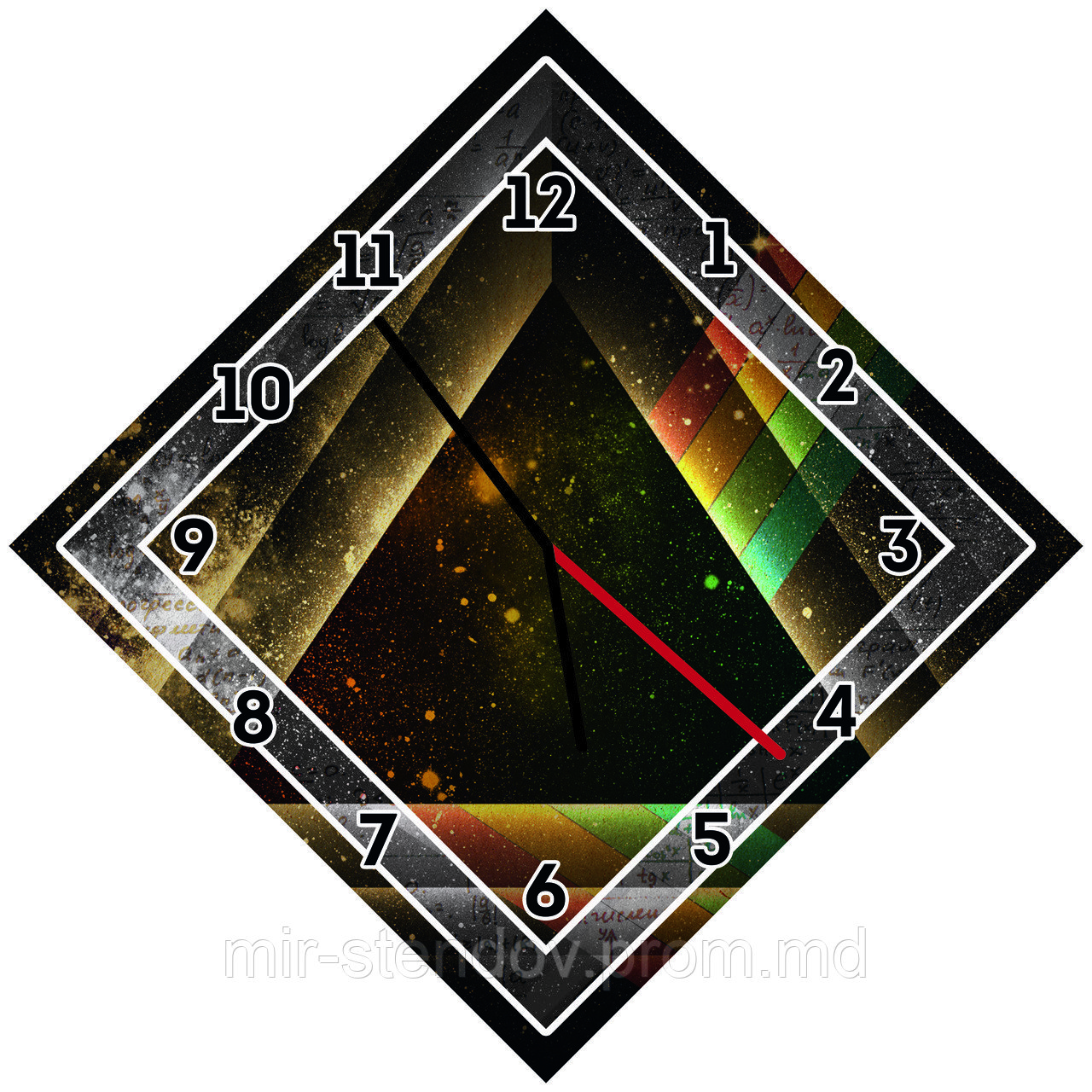 Оригинальные настенные часы Вселенная, фото 1