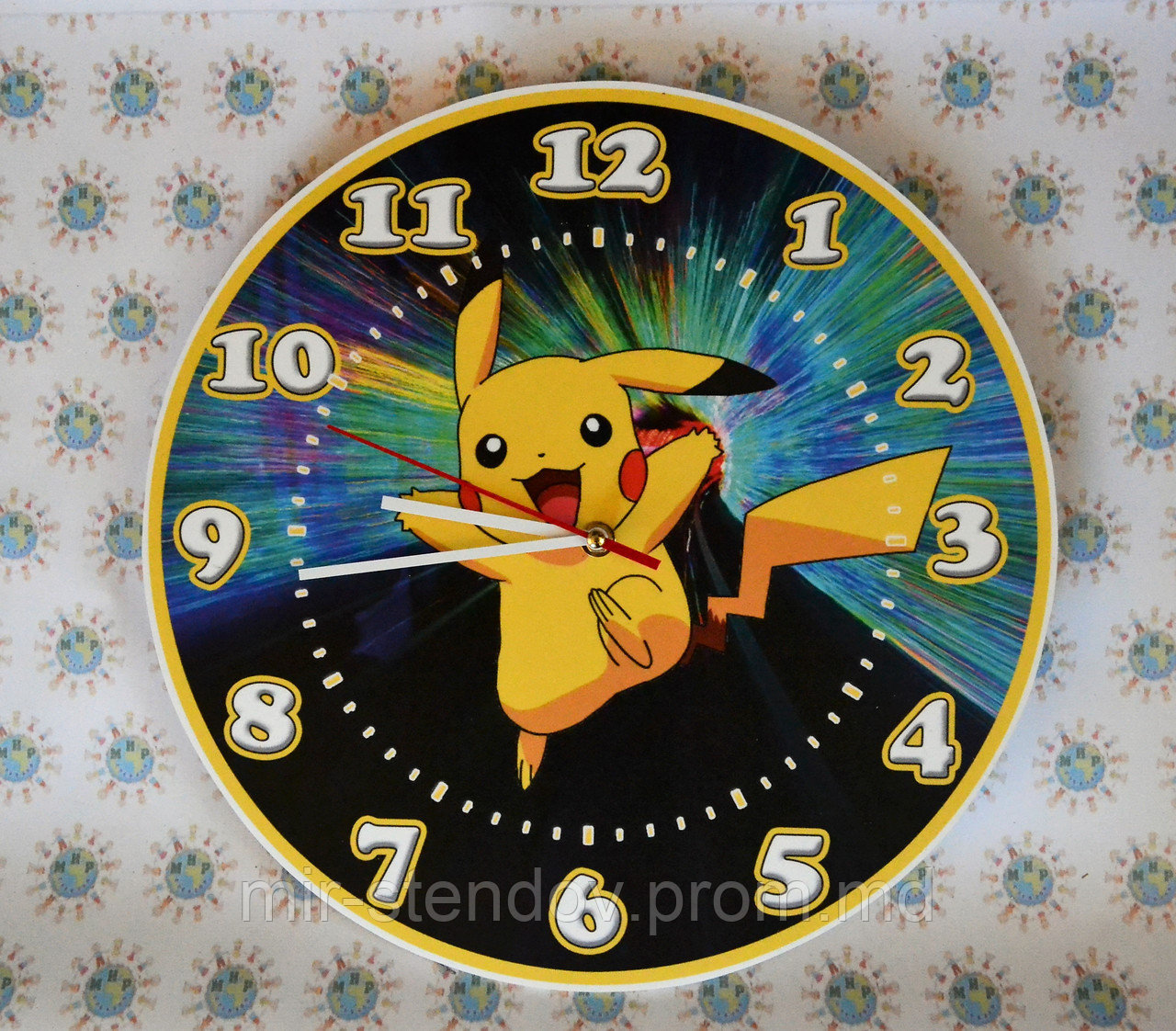 Часы настенные Покемон детские - фото 1 - id-p5995126