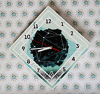 Оригинальные настенные часы Кристал