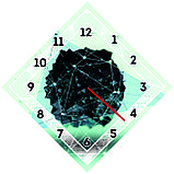 Оригинальные настенные часы Кристал, фото 2