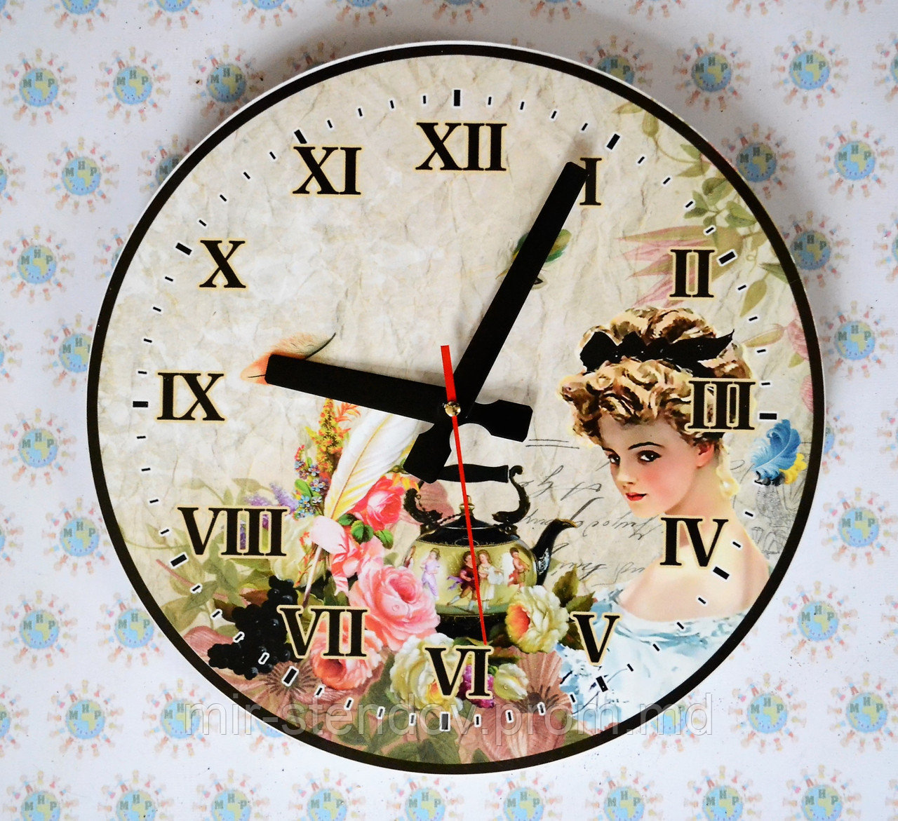 Часы настенные Винтажные Герцогиня, фото 1