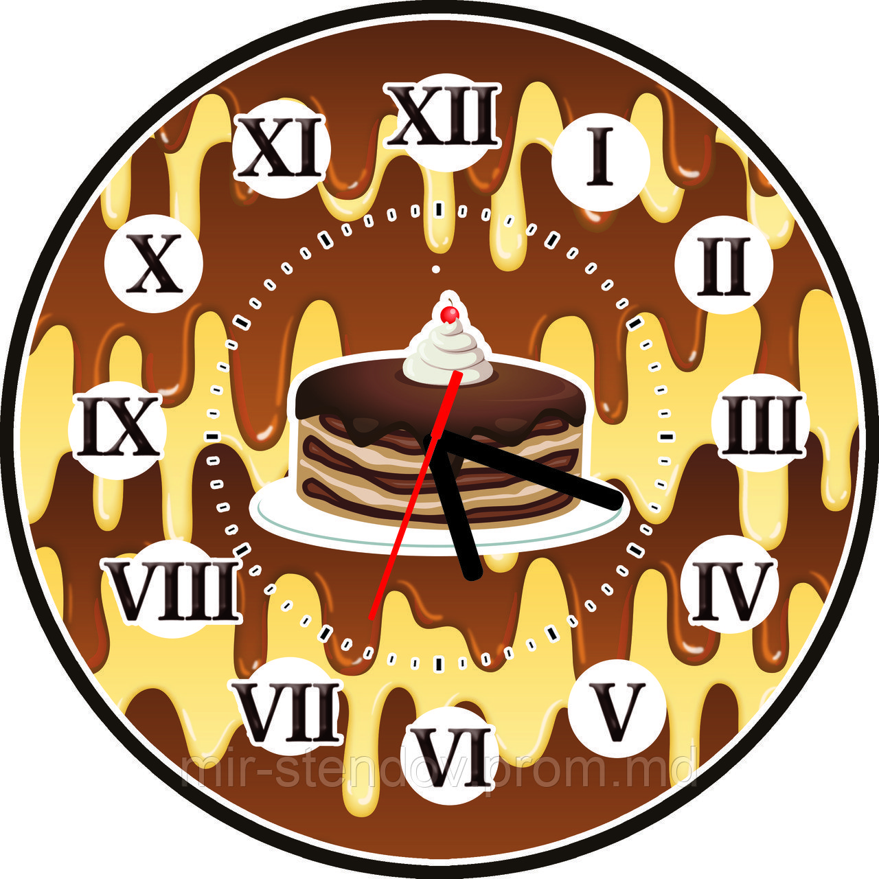 Настенные часы для кухни Тортик, фото 1