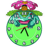 Часы настенные фигурные Покемон, фото 2