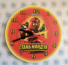 Настенные часы Лего Ниндзяго