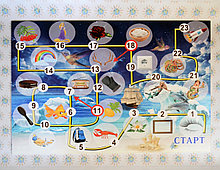 Автоматизация звука Р. Настольная игра-пособие для логопеда