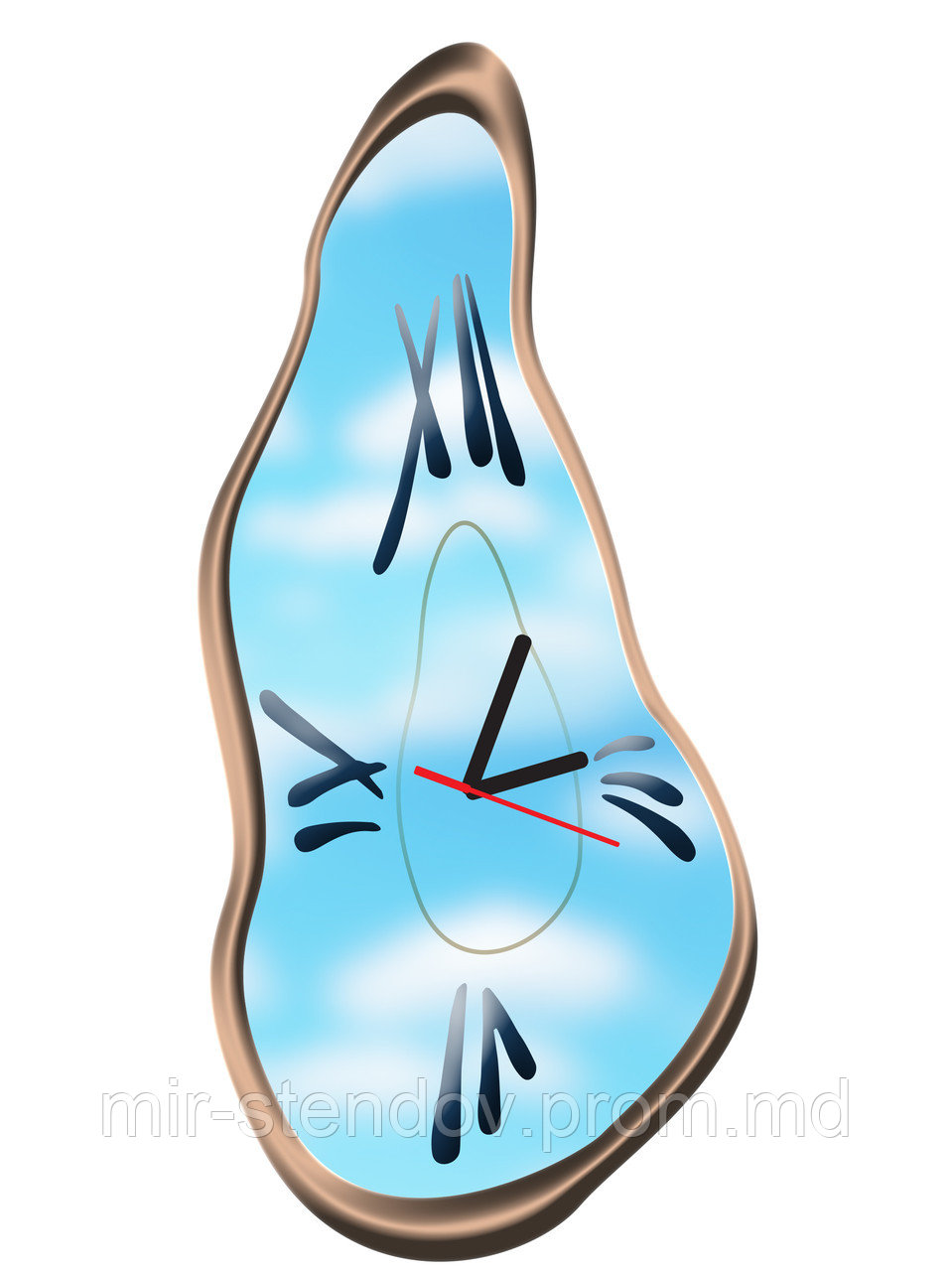 Часы настенные "Мягкие часы" Сальвадора Дали - фото 1 - id-p5995442