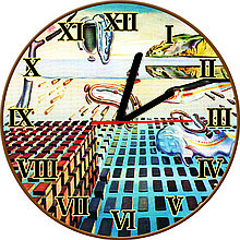 Часы настенные Пляж Сальвадора Дали