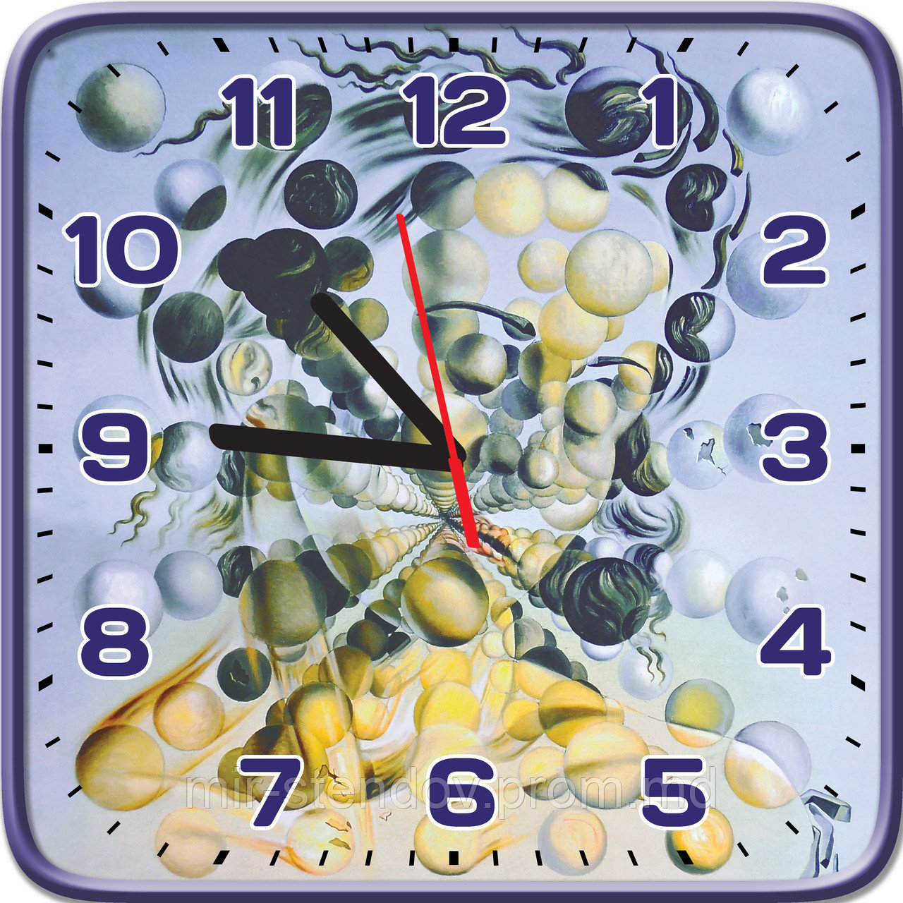 Настенные часы Галатея со сферами Сальвадор Дали, фото 1