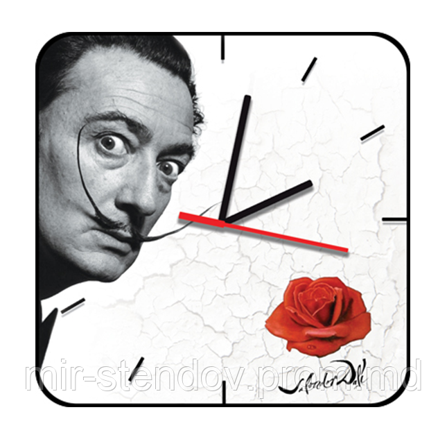 Настенные часы Сальвадор Дали Роза, фото 1