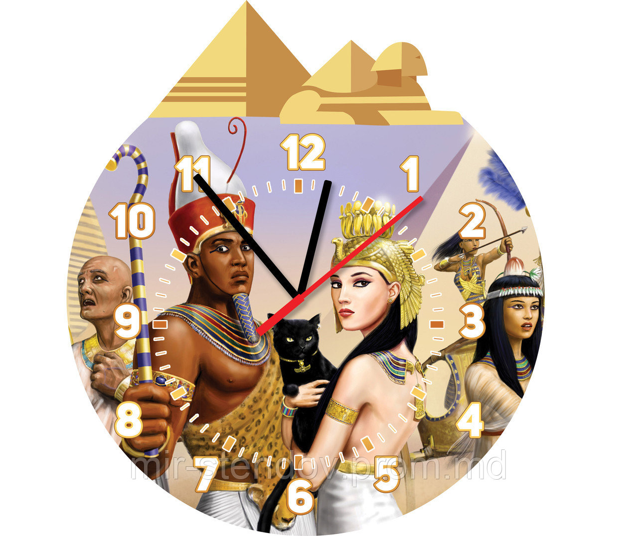 Настенные часы Египетские Пирамиды - фото 1 - id-p5995471