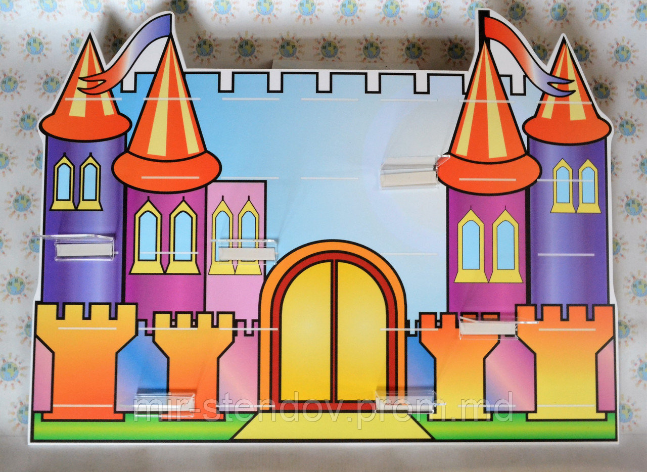 Город. Подставка для поделок на 30 полочек, фото 1