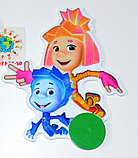 Магнитный стенд для крепления рисунка магнитом Фиксики, фото 5