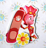 Магнитный стенд для крепления рисунка магнитом Фиксики, фото 7