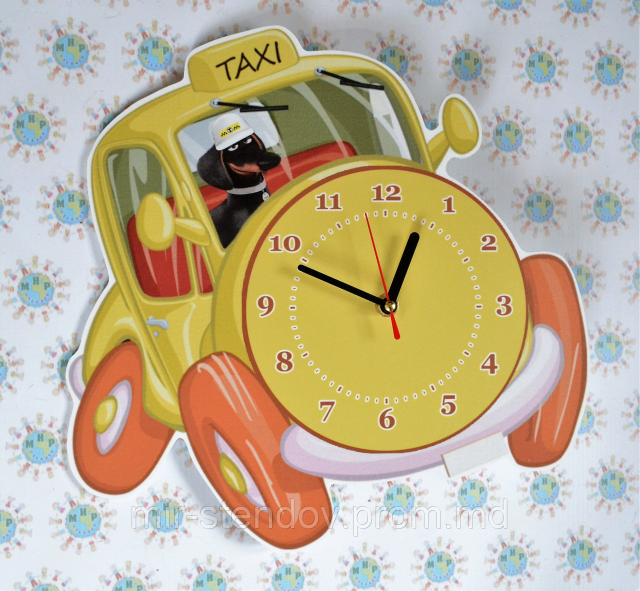 Часы настенные Такси - фото 1 - id-p5995655